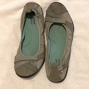 Champion Non-Marking Sole Memory Foam Ballet Flats Slip On